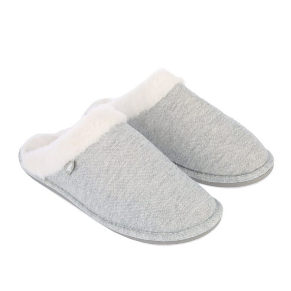 Women's Rocket Dog Rosie Jersey Slippers in Gray