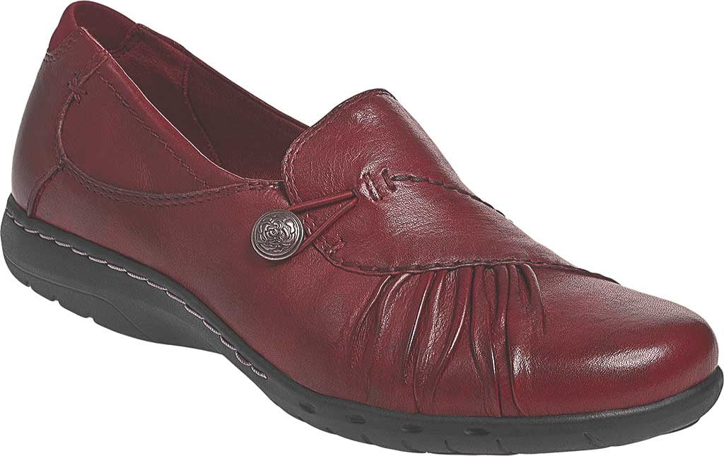 Women s Rockport Cobb Hill Paulette Red Full Grain Leather 7.5 N Walmart