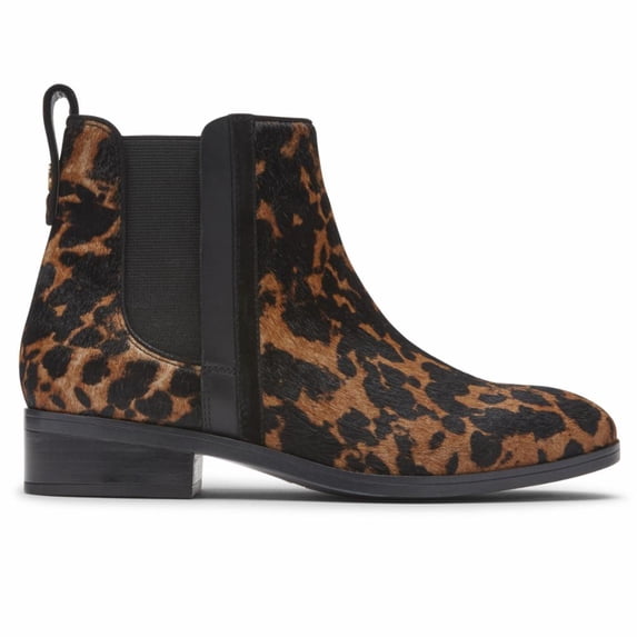 Rockport Women's Larkyn Chelsea Larkyn Animal Print , 5.5 M US