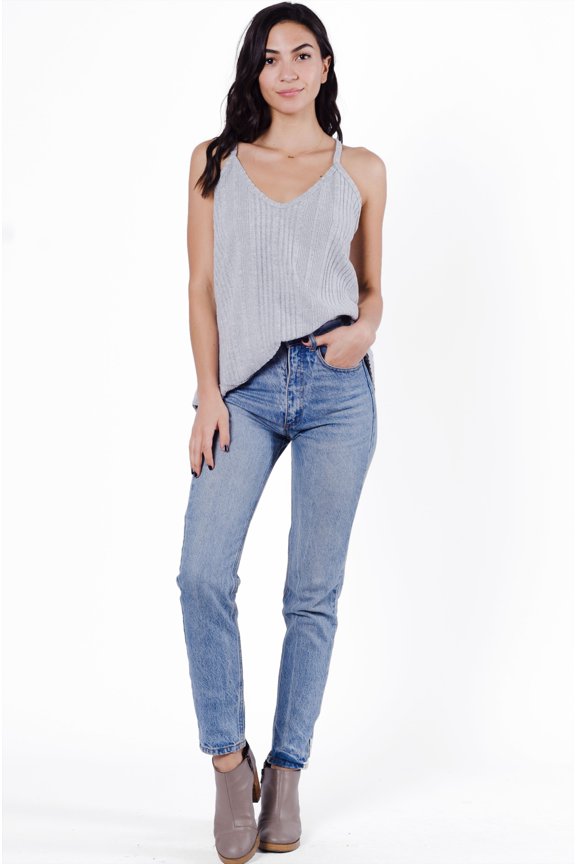 Women's Rockwell Halter Neck Spaghetti Strap Tank