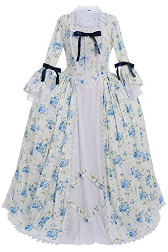 Women's Rococo Ball Gown Gothic Victorian Dress Clothing