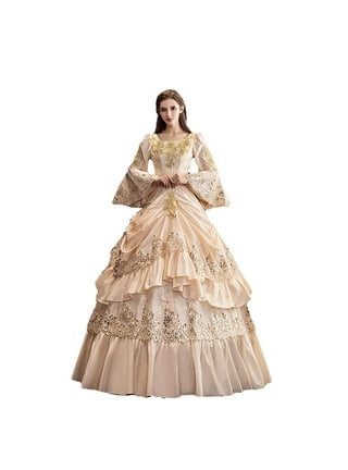 GRACEART Women Gothic Victorian Rococo Dress Costumes : :  Clothing, Shoes & Accessories