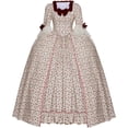 thumbnail image 1 of Women's Rococo French Court Queen Dress Marie Antoinette Ball Gown, 1 of 10