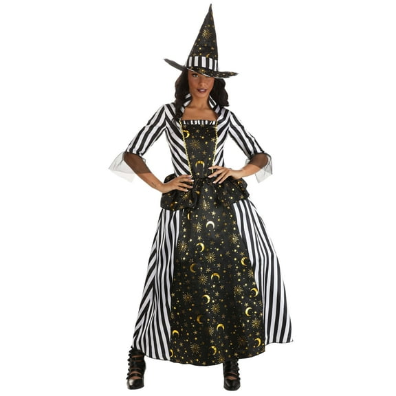 Women's Rococo Witch Costume Dress