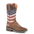 thumbnail image 1 of Women's Roper the Fourth Leather Boots Handcrafted Oiled Brown, 1 of 1