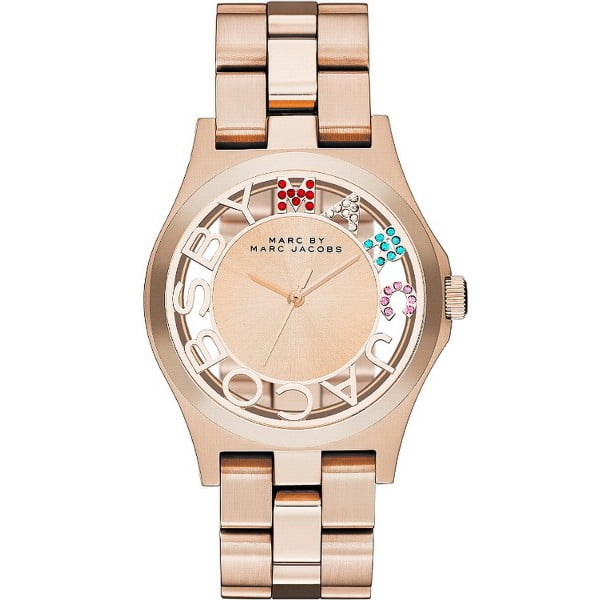 Marc by Marc Jacobs Rose Gold Henry Glitz Watch Marc Jacobs MBM3339 Ladies Henry Glitz Rose Gold Watch from  main image 4