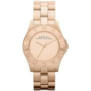 Womens Rose Gold-Tone Marc Jacobs Blade Watch MBM3127