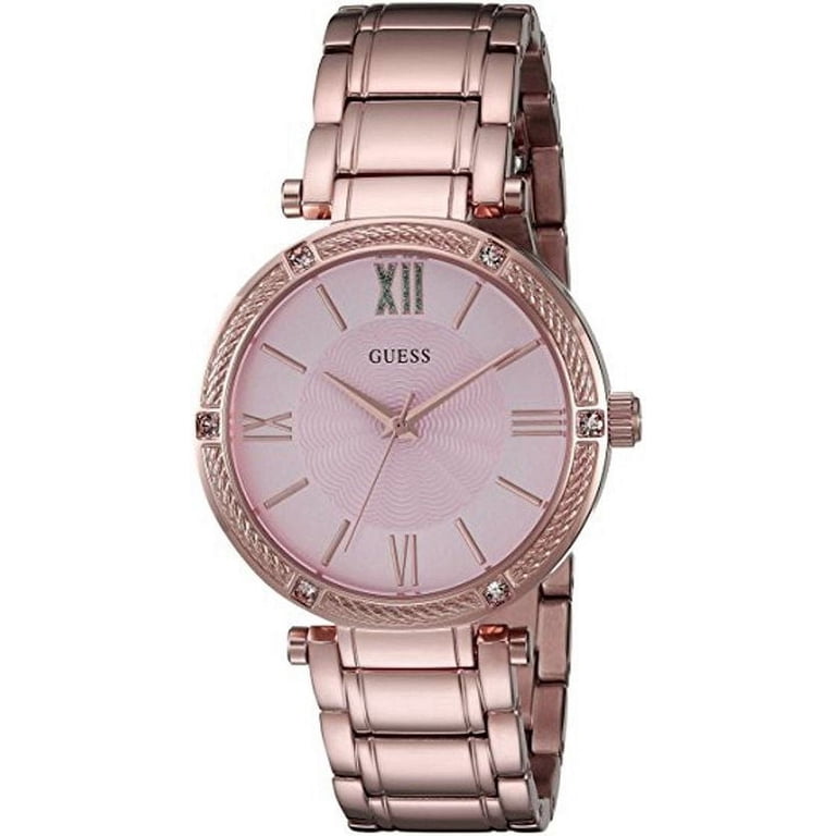 Guess Silver and Rose Gold Women\'s Watch GUESS® Silver and Rose Gold-Tone Multifunction Watch main image 4