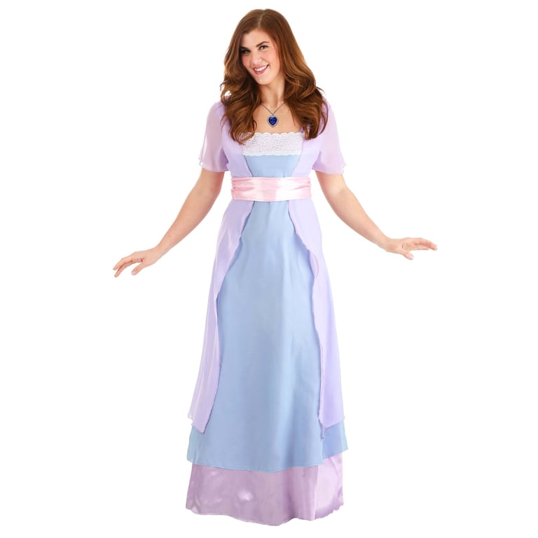 titanic dinner dress for sale High Society 1920s Costume for Women | Movie Costumes | Adult | Womens | S | Blue/Pink/White
