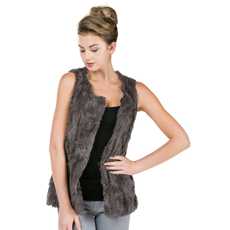 Walmart grey vest sale
