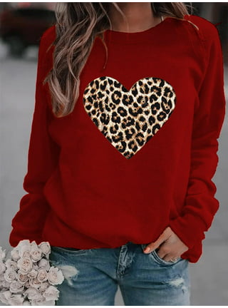 Womens Leopard Sweater