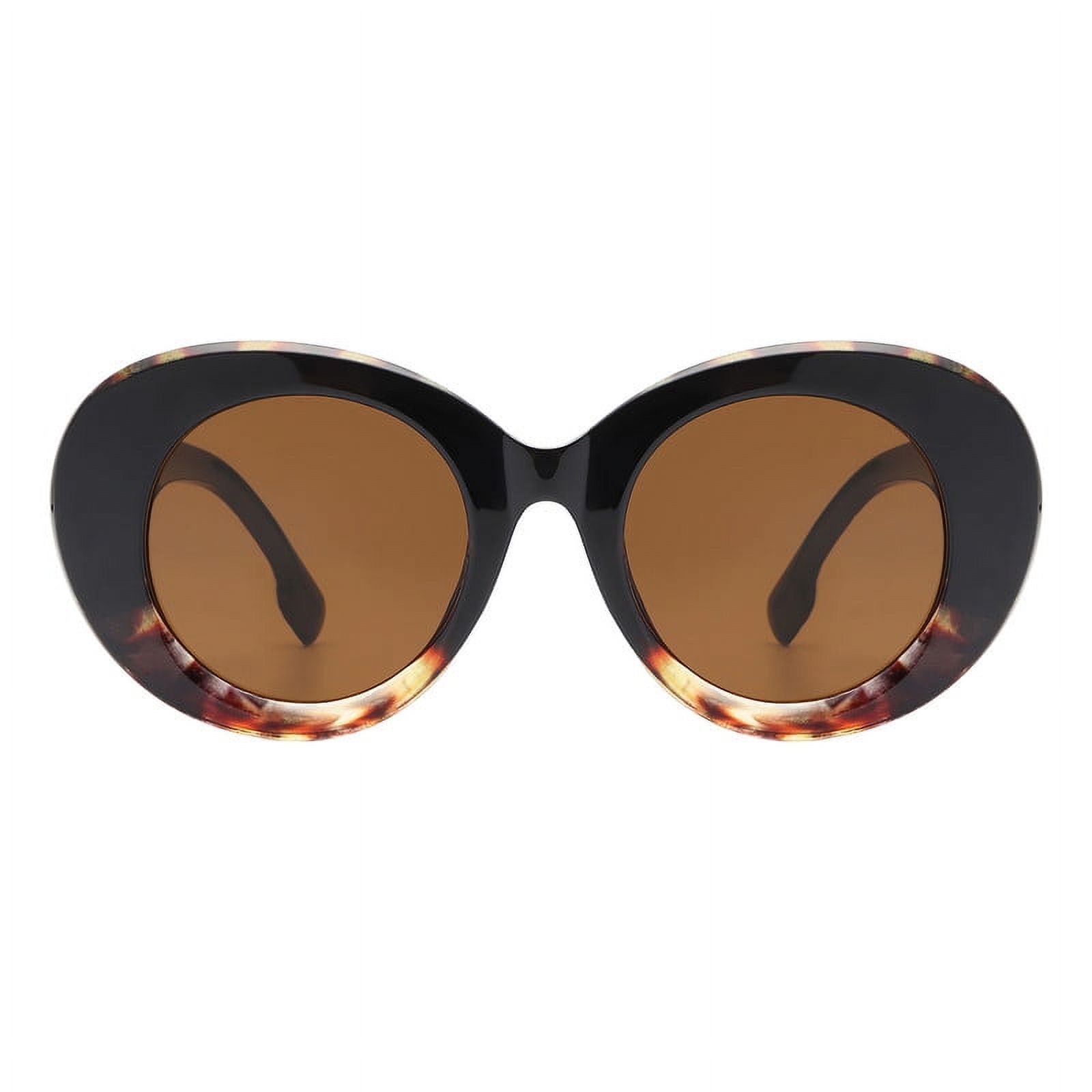 PASTL Women's Oversized Butterfly Wrap Around Shield Sunglasses UV400
