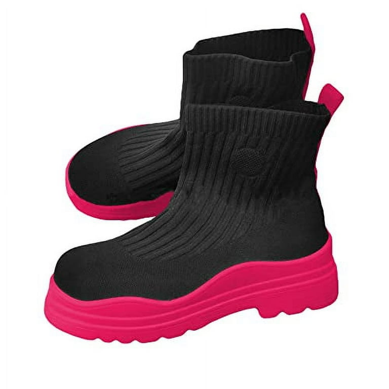 Sock flat ankle boots deals