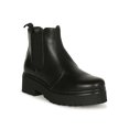 thumbnail image 1 of Women's Round Toe Flatform Lugged Elastic Side Bootie 20594, 1 of 6