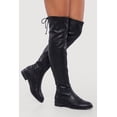 thumbnail image 1 of Women's Round Toe Side Zip Over The Knee Boots, 1 of 6