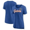 thumbnail image 1 of Women's Royal Florida Gators Past Script Tri-Blend T-Shirt, 1 of 3