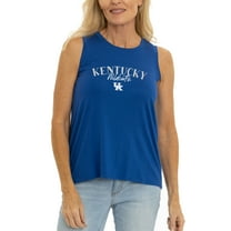 Women's  Royal Kentucky Wildcats Hannah High Neck Tank Top