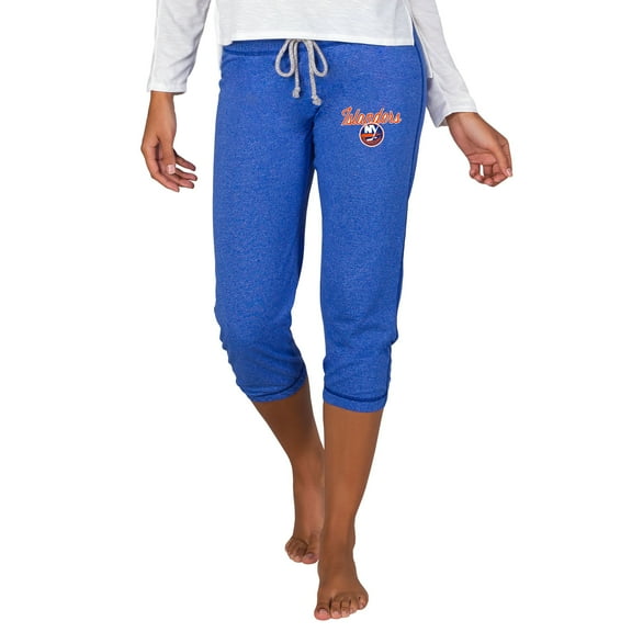 Women's Royal New York Islanders Quest Knit Capri Pants