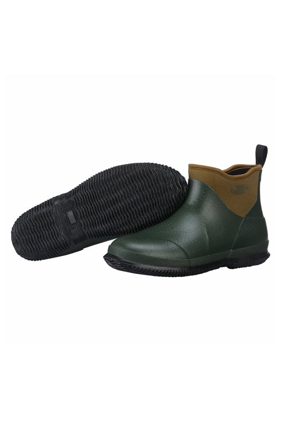 Women's Rubber Boots - Waterproof Fishing Rain Boots - Anti-Slip Gardening Mud Boots - Insulated Neoprene Rubber - Size 11