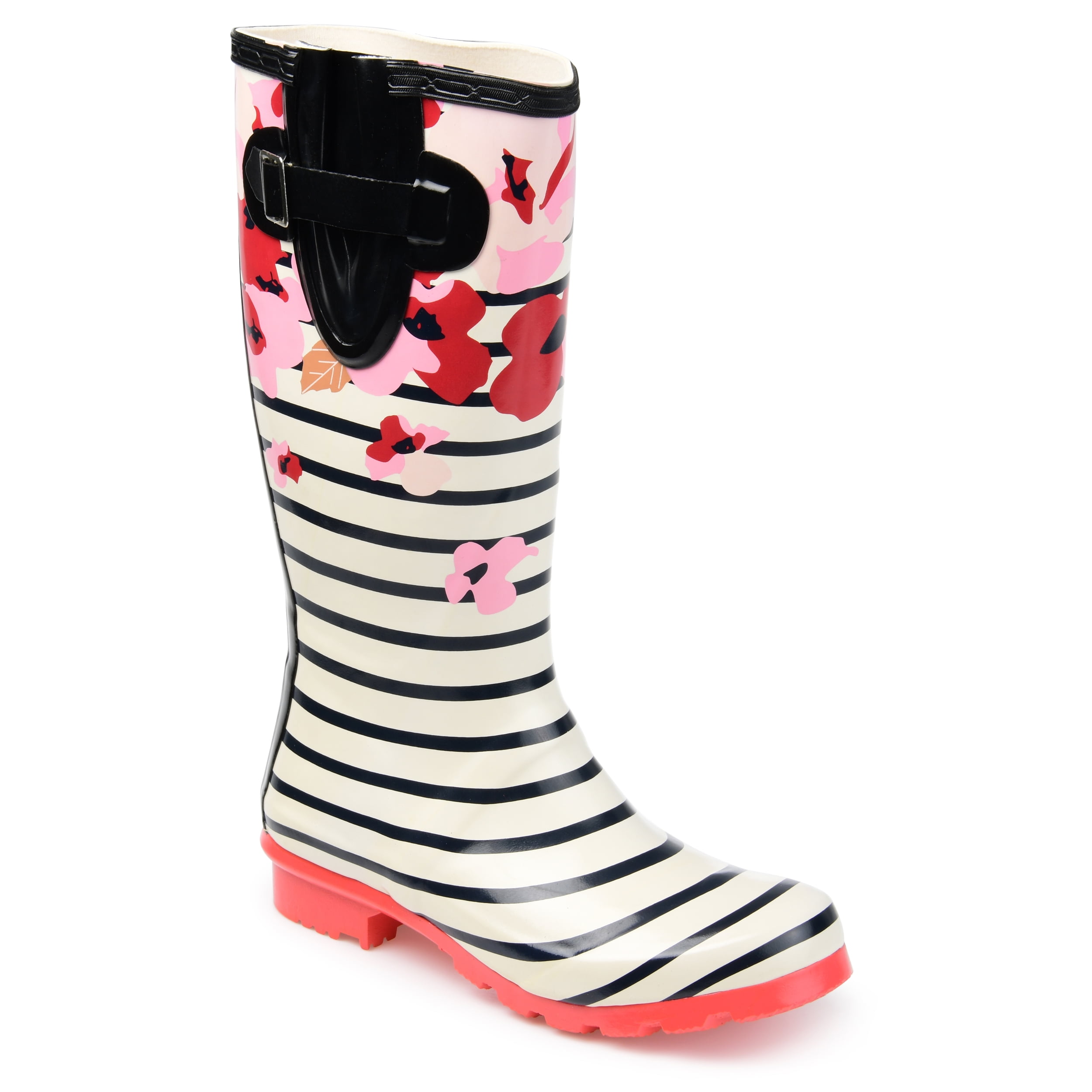 Patterned sale rain boots