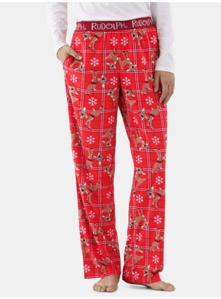 Rudolph the Red Nosed Reindeer Shop Womens Pajamas Loungewear Walmart