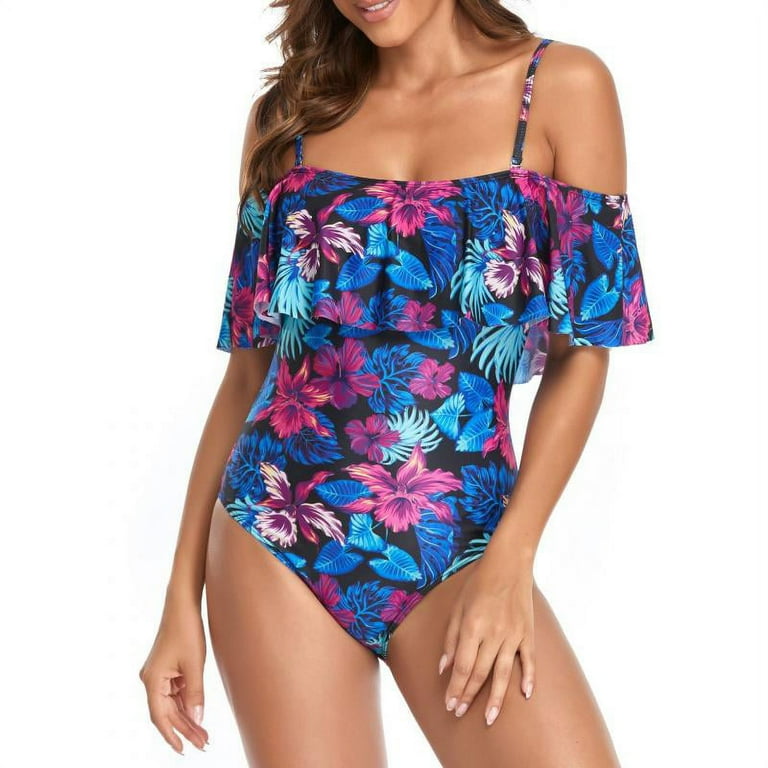 Walmart off hotsell the shoulder swimsuit