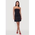 thumbnail image 1 of Women's Ruffle Tiered Hem Short Dress, 1 of 3
