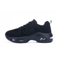 thumbnail image 1 of Women's Walking Shoes with Arch Support Tennis Sneakers Pure Black 11, 1 of 7