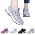 thumbnail image 1 of Women's Running Shoes Hands-Free Slip On Breathable Knit Walking Sneakers Non-Slip for Work Gym & Casual 37, 1 of 10