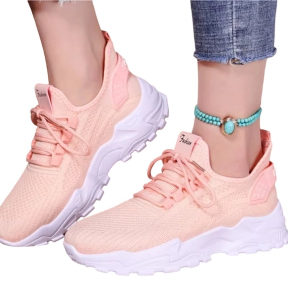 Women’s Running Shoes Slip-On Walking Tennis Sneakers Lightweight Breathable Non-Slip Soft Sole Mesh Workout Sports Shoes, 40