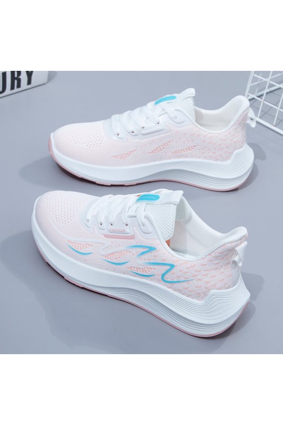 Women's Running Shoes Tennis Shoes, Mesh Breathable Knit Lightweight Sneakers Women, Spring Autumn Casual Walking Shoes, Local Warehouse Fast Delivery