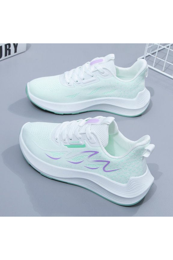 Women's Running Shoes Tennis Shoes, Mesh Breathable Knit Lightweight Sneakers Women, Spring Autumn Casual Walking Shoes, Local Warehouse Fast Delivery