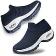 thumbnail image 1 of Women's Running Shoes - Walking Shoes Air Cushion Sock Sneakers, 1 of 5