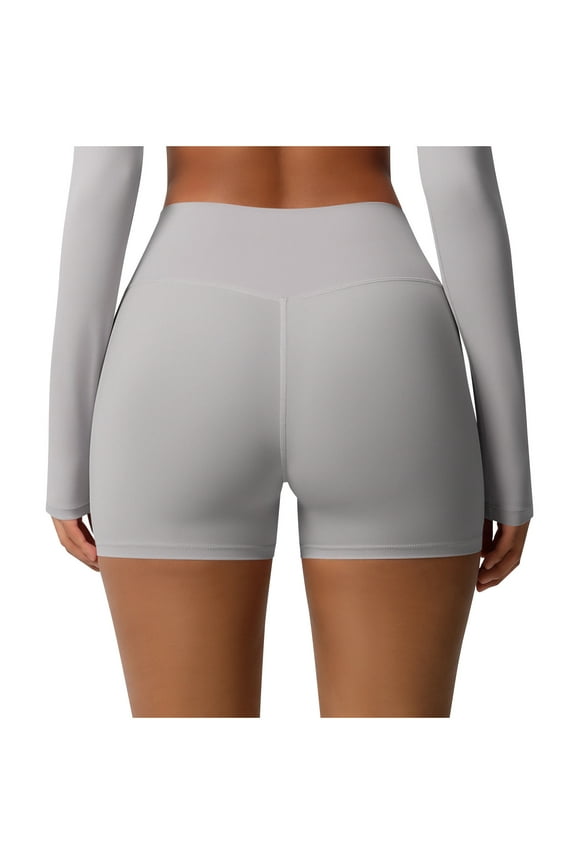 Women's Running Shorts Elastic High Waisted Shaping Short Gratifying Breathable Fabric Shapewear Unique Fiber Restoration Shaper
