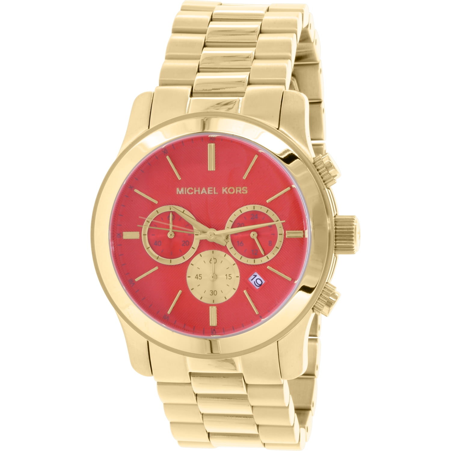 Women's Runway MK5930 Gold Stainless-Steel Quartz Fashion