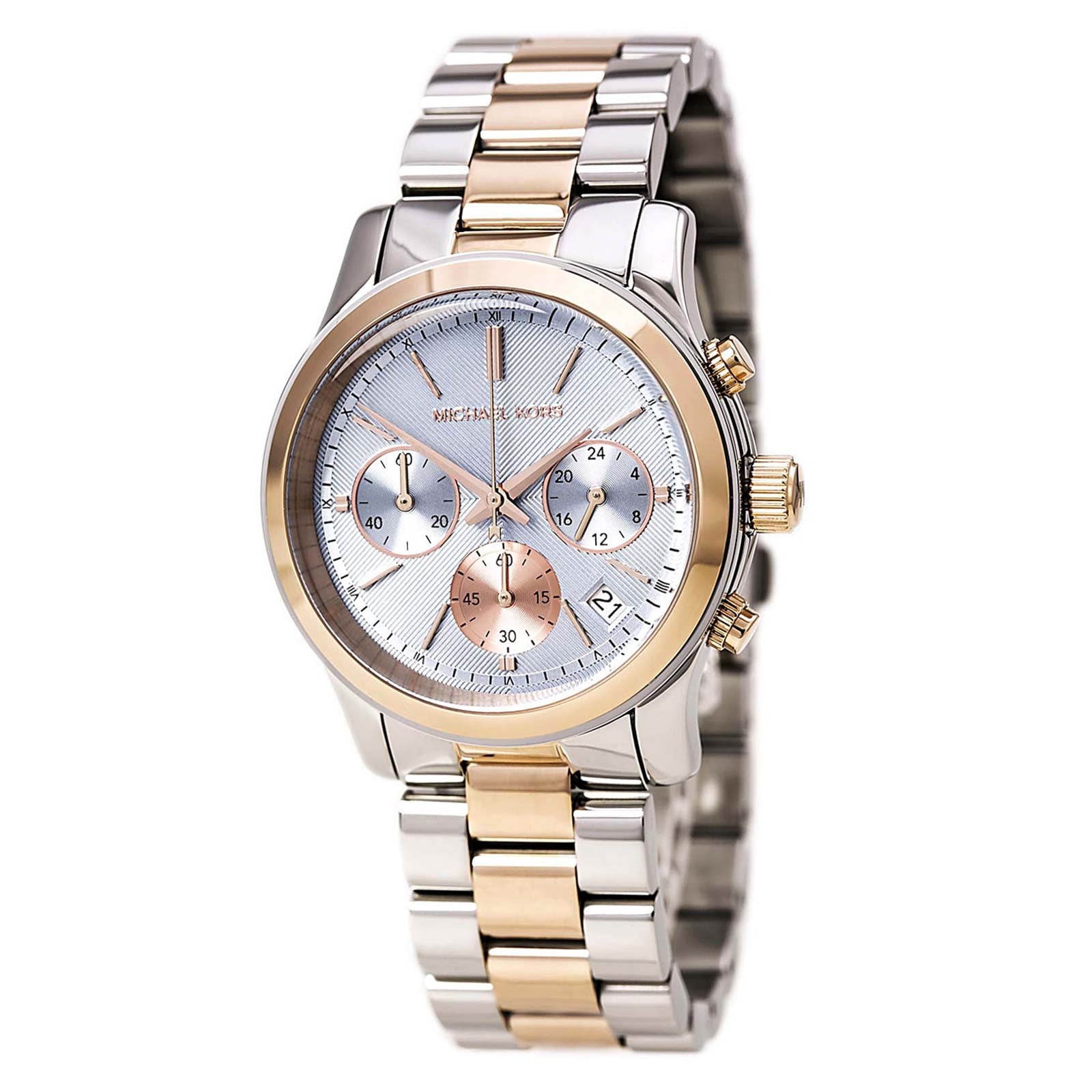 Women's Runway MK6166 Multi Stainless-Steel Quartz Fashion