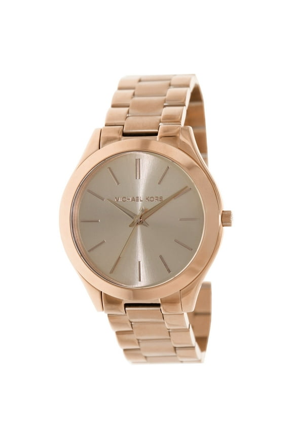 Women's Runway Rose Gold-Tone Watch MK3197