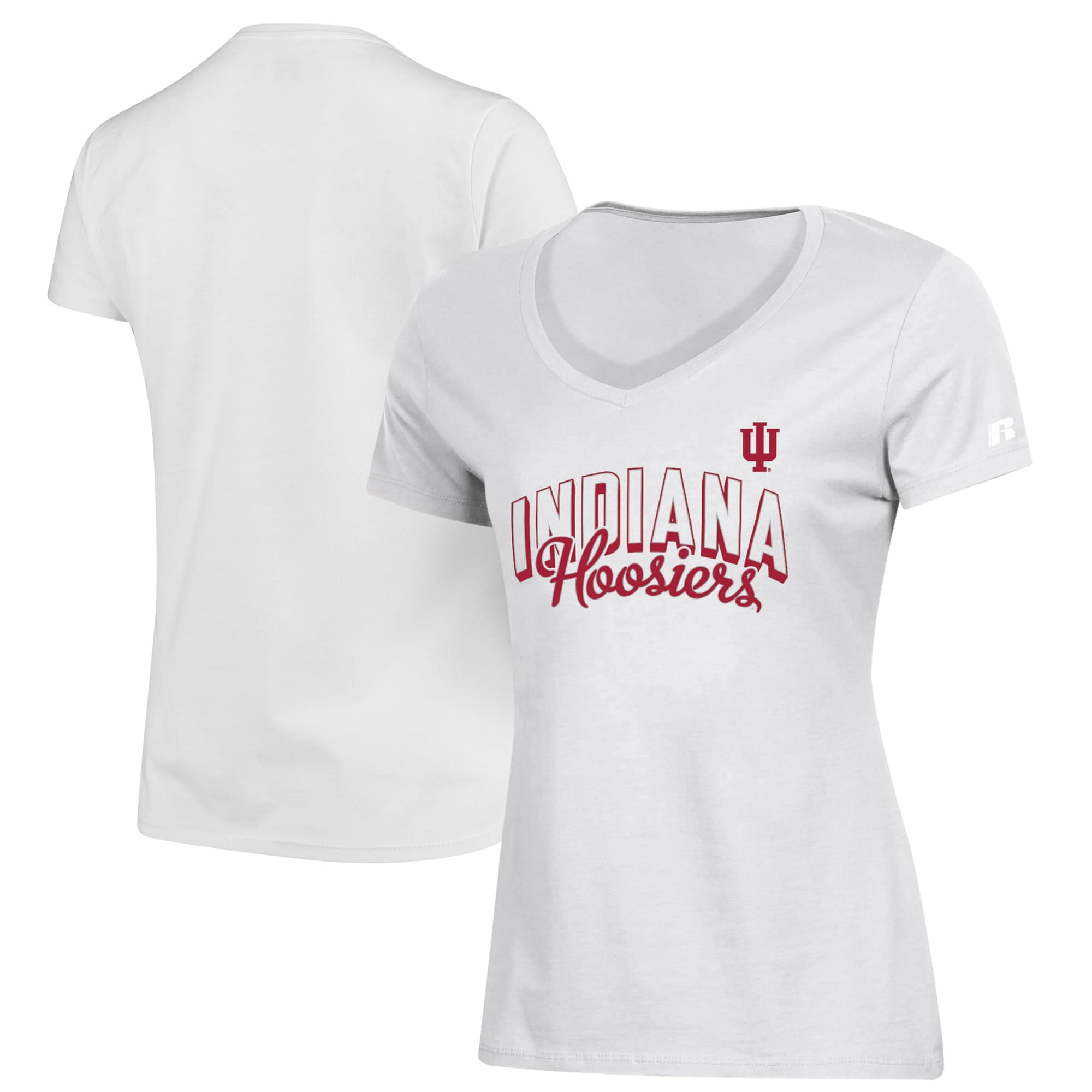 NCAA Indiana Hoosiers Women's V-Neck Tunic Cotton Tee Shirt - Walmart.com