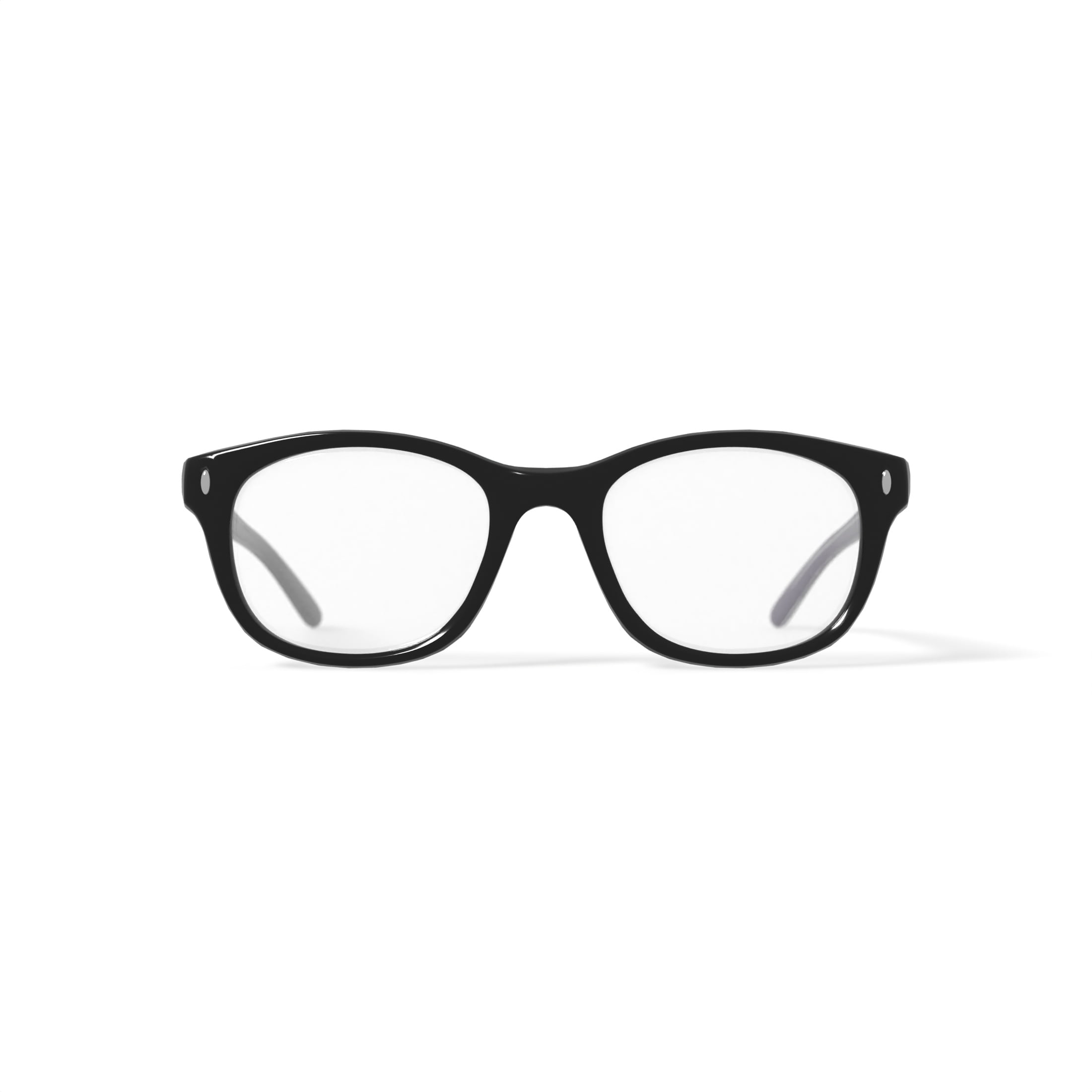 Walmart Women's FM13041-1 Square Prescription Eyeglasses with Case, Brown/Purple