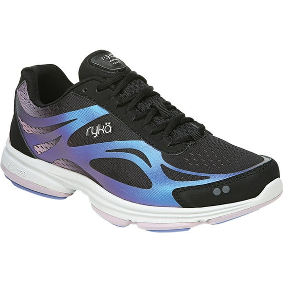 Women's Ryka Devotion Plus 2 Walking Shoe Black Flex 11 M