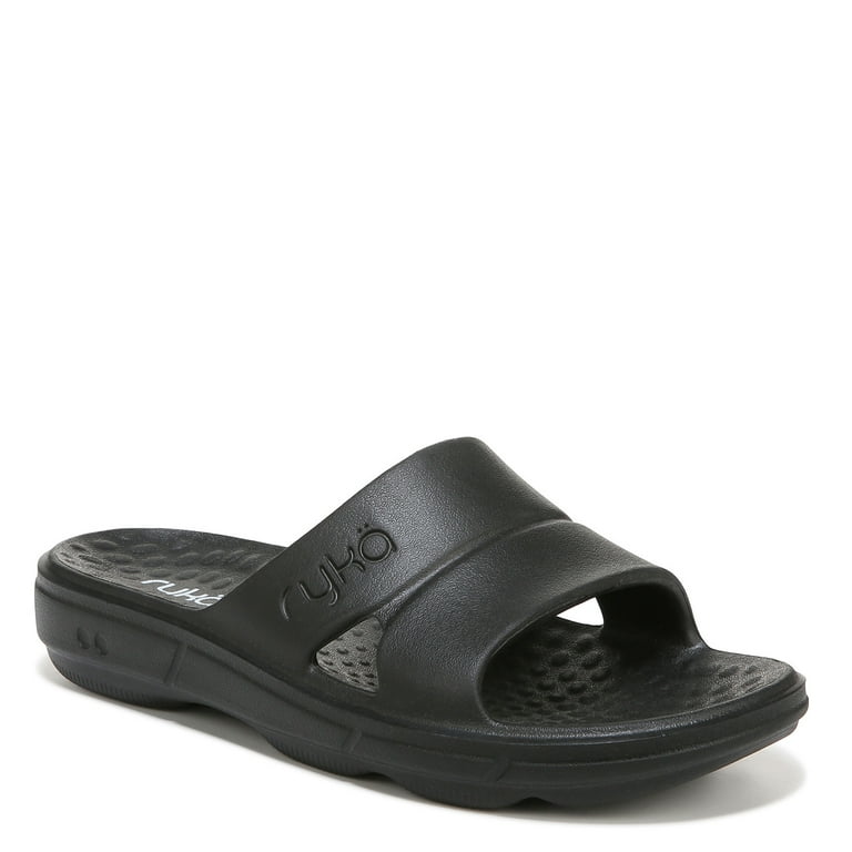 Women s Ryka Restore Slide Recovery Sandal Walmart