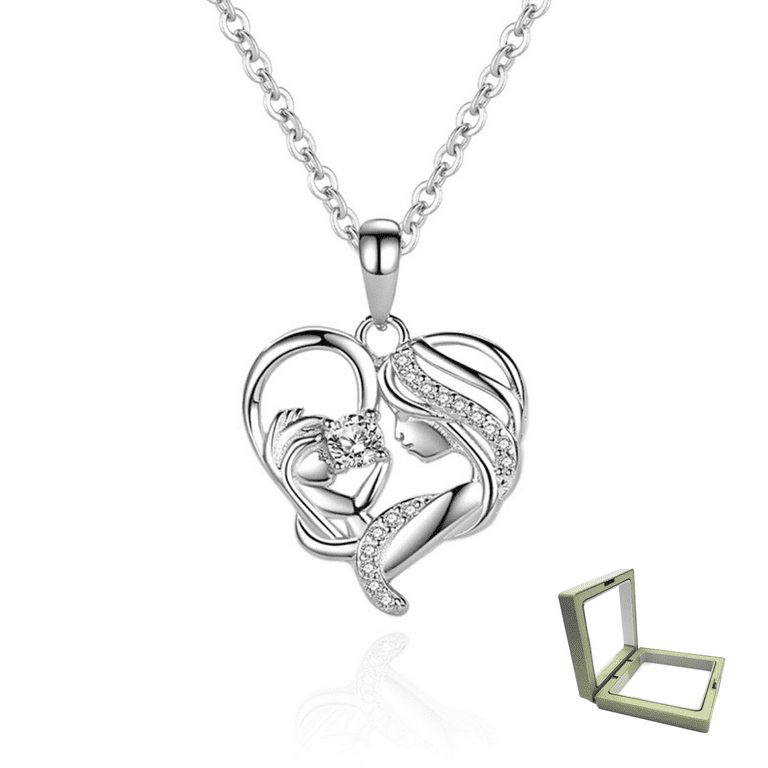 ALoveSoul Necklace For Women Girls - 925 Sterling Silver