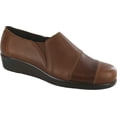 thumbnail image 1 of Women's SAS Nora Cap Toe Slip On Navy Leather 7 W, 1 of 5