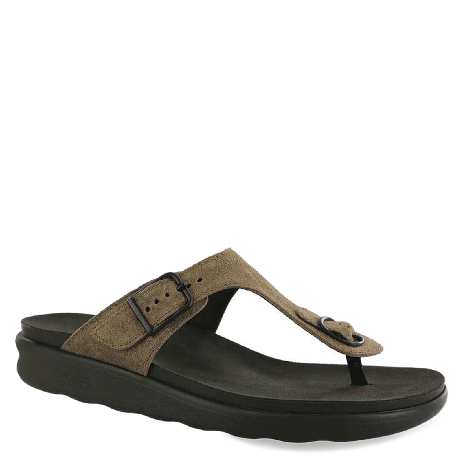 SAS Women's Sanibel Flip Flops – Leather Thong Sandals With Contoured Footbed - View #2