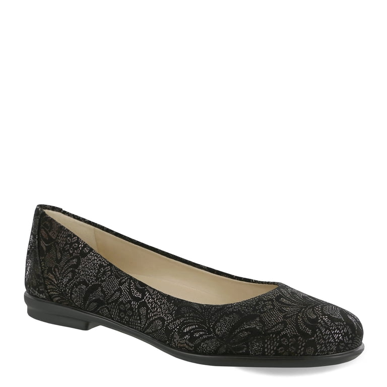 Scenic Ballet Flat | SAS Shoes NEW SAS women\'s scenic ballet flat in black main image 1
