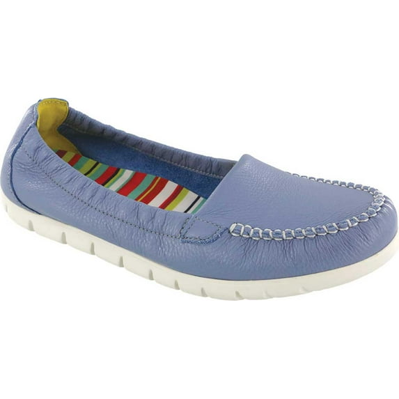 Women's SAS Sunny Loafer Periwinkle Leather 10.5 W