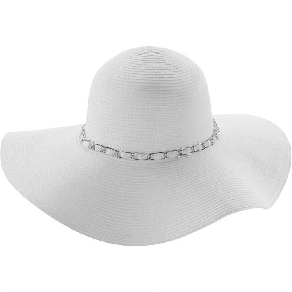 Women's Saffy Wide Brim Straw Floppy Hat