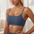 thumbnail image 1 of Women's Sagging Yoga Bra With Removable Pads For Running Fitness Workout Seamless Comfort Support Activewear Sports Top, 1 of 5