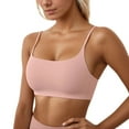 thumbnail image 1 of Women's Sagging Yoga Bra With Removable Pads For Running Fitness Workout Seamless Comfort Support Activewear Sports Top, 1 of 6
