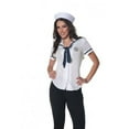 thumbnail image 1 of Women's Sailor Fitted Costume Shirt Medium 8-10, 1 of 2